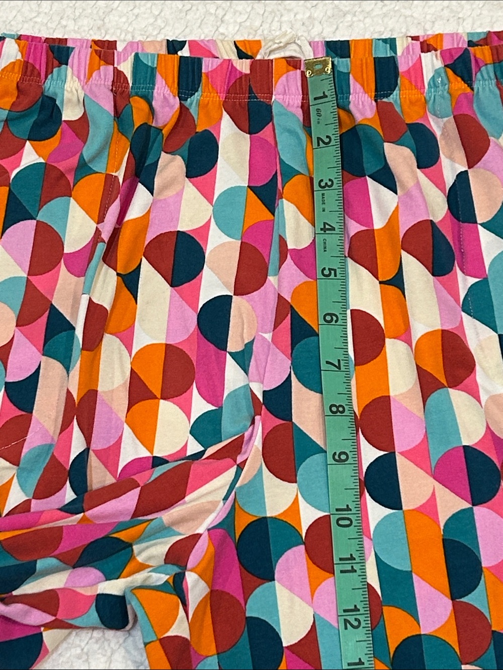 Trina Turk x Bedhead PJs Geometric-Print Long Jersey Pajama Set size Large - Picture 15 of 16